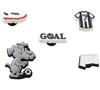 Crocs Jibbitz Charms, Soccer Goal 5 Pack