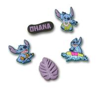 Crocs Jibbitz Charms, Stitch Tropical 5 Pack