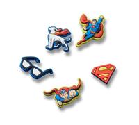 Crocs Jibbitz Charms, Superman 5 Pack
