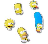 Crocs Unisex's The Simpsons 5 Pack Shoe Charms, Multicolor, One Size