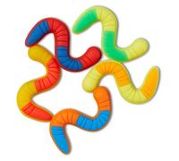 Crocs Jibbitz Food - Stylish Shoe Charms - Synthetic Material - Jibbitz Packs Shoe Charms - One-of-a-kinds Food Candy Worms 5-Pack One Size One Size