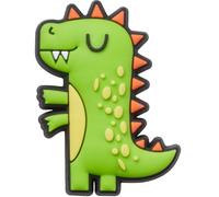 Crocs Jibbitz™ Green Dino Multicoloured, Jibbitz Shoe Charm, Rubber, No Gem, Rubber, No Gem, Rubber, No Gemstone