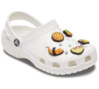 Crocs Jibbitz Shoe Charms - Breakfast Food Multi Pack, Cute Charms, Foodie, Pack Of 5