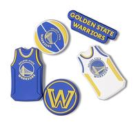 Crocs Jibbitz Shoe Charms, NBA Basketball Teams Sports Collection Multipacks, 5 Pack, Polyvinyl Chloride, No Gemstone, 5 Pack, Polyvinyl Chloride, No Gemstone