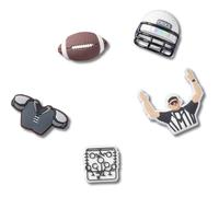 Crocs Jibbitz Sports & Interests, Football Team, Pack Of 5