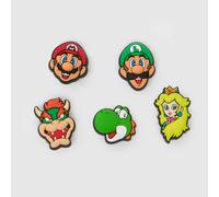 Crocs Jibbitz Super Mario Charm 5 Pack in Green & Yellow One Size