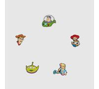 Crocs Jibbitz Toy Story 5 Pack in Blue & Green One Size