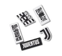 Crocs Unisex's Juventus 5 Pack Shoe Charms, Multicolor, One Size
