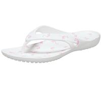 Crocs Kadee II Flip, Flamingo White, 6 UK