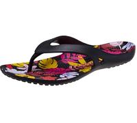 Crocs Women's Kadee II Flip Flops, Tropical Black, 7 UK
