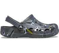 Crocs | Kids | Baya Seasonal Printed | Clogs | Charcoal | J2