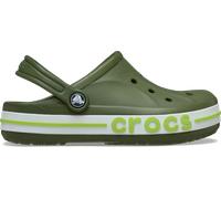 Crocs | Kids | Bayaband | Clogs | Army Green/Lime Punch | C11