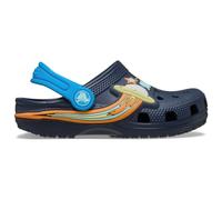 Crocs Unisex Kids Clog,Classic UFO Lights Clog T,Navy,10 UK Child