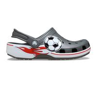 Crocs Unisex Kids Clog,Classic Soccer Band Clog K,Slate Grey,13 UK Child