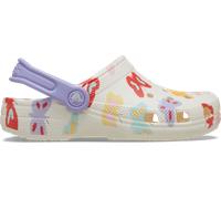 Crocs | Kids | Classic Butterfly Graphic | Clogs | Chalk | J2