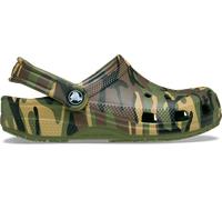 Crocs | Kids | Classic Camouflage | Clogs | Army Green / Multi | J1