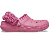 Crocs - Kid's Classic Fleece Lined Clog - House slippers size 4, pink