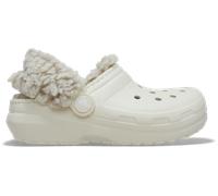 Crocs / Children's Clogs (Shoes) Classic Fleece Lined Clog K in White 12 kid