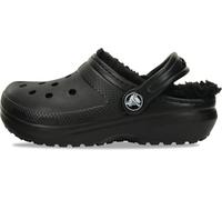 Crocs Kids Classic Lined Clog Black 2 Juniors