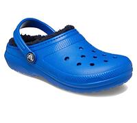 Crocs Unisex Kids Classic Lined Clog Clog, Blue Bolt, 13 UK Child
