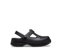 Crocs Kids Classic Mary-jane Clog, Black, Size 2 Older Black