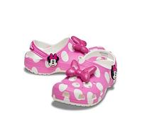 Crocs Kids Classic Minnie Mouse Clog, Multi, Size 4 Older Print