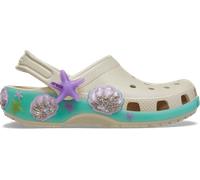 Crocs Clogs (Shoes) Classic Sea Sparkle Shaker CgK in Beige 2 kid