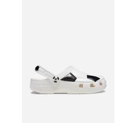 Crocs Kids Classic Soccer Ball Clog in White - White - EU 33 - 34 UK 2 US 2