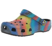 Crocs Kids' Classic Tie Dye Clogs (Infant/Toddler/Little Kid/Big Kid), Solar Rainbow, 5 Toddler