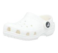 Crocs Kids Classic White Clog Comfortable Lightweight Easy Clean Shoes