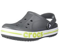 Crocs Kids Clogs, Bayaband Clog K, Slate Grey/Lime Punch,13 UK Child