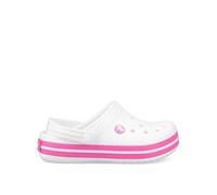 Crocs Kids Crocband Clog, White, Size 3 Older White