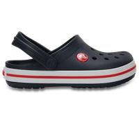 Crocs Unisex Kids Crocband K Clogs, Navy Red, 2 UK