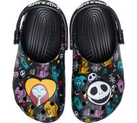 Crocs | Kids | Disney Tim Burtons The Nightmare Before Christmas Jack and Sally Classic | Clogs | Multi | J4