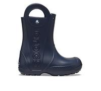 Crocs Kids Handle It Rain Boot, Navy, Size 1 Older Navy