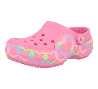 Crocs Kids Heart Lights Clog Pink Lemonade