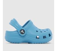 Crocs Kids Littles Crib Baby Clog Sandals in Blue, Size: 2 UK 2 (EU 19)