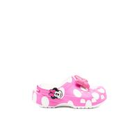 Crocs Kids Minnie Mouse Classic K polka dot bow slippers - Pink 20-21-23-24-25-26-28-29