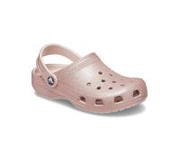 Crocs Kids Pink Classic Glitter Clogs Pink
