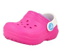 Crocs Kids Pink Lined Clog Comfortable Indoor Outdoor