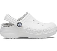 Crocs | Kids | Toddler Baya Lined | Clogs | White / Light Grey | C8