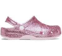 Crocs Unisex Kids, Classic Chunky Glitter Clog T, Pink Milk, 6 UK Child