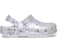Crocs, Unisex Kids, Classic Dazzle Glitter Clog T, Silver, 9 UK Child