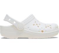 Crocs | Kids | Toddler Classic Floral Cut-Out | Clogs | Chalk | C5