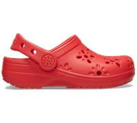 Crocs | Kids | Toddler Classic Floral Cut-Out | Clogs | Cherry Red | C7