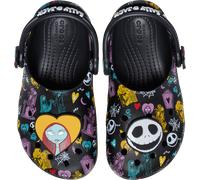 Crocs | Kids | Toddlers Disney Tim Burtons The Nightmare Before Christmas Jack and Sally Classic | Clogs | Multi | C9