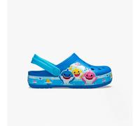 Crocs Kids Unisex 207066-4JL BABY SHARK BAND Clogs Bright Cobalt - Blue - Size UK 4