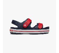 Crocs Kids Unisex 209424-4OT TODDLER CROCBAND CRUISER Sandals Navy/Varsity Red - Blue - Size UK 4