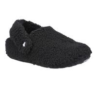Crocs Kids Unisex Classic Cozzzy Black Slippers - Size UK 13