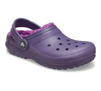 Crocs Kids Unisex Classic Lined Thermoplastic Kid's Nightshade Clogs - Purple - Size UK 5